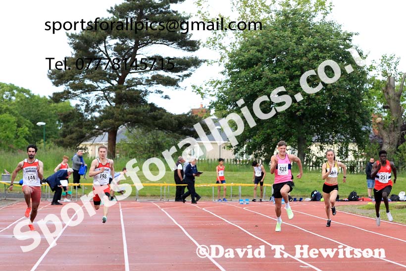 100 metres, 2022 NEGP Monkton 3, Wednesday, June 8th. Photo: David T. Hewitson/Sports for All Pics